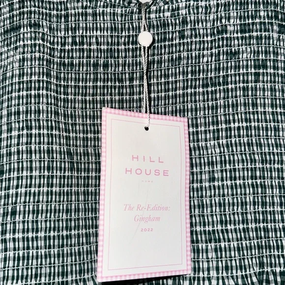 Hill House Blue Gingham Midi Dress - Picture 5 of 10